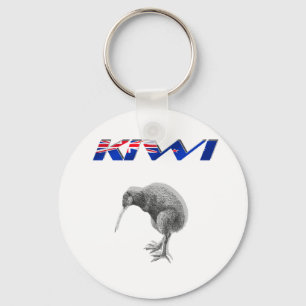 Logo-Geschenke von Kiwi Bird New Zealand Schlüsselanhänger