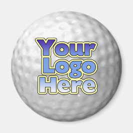 Logo Golf Ball Magnet
