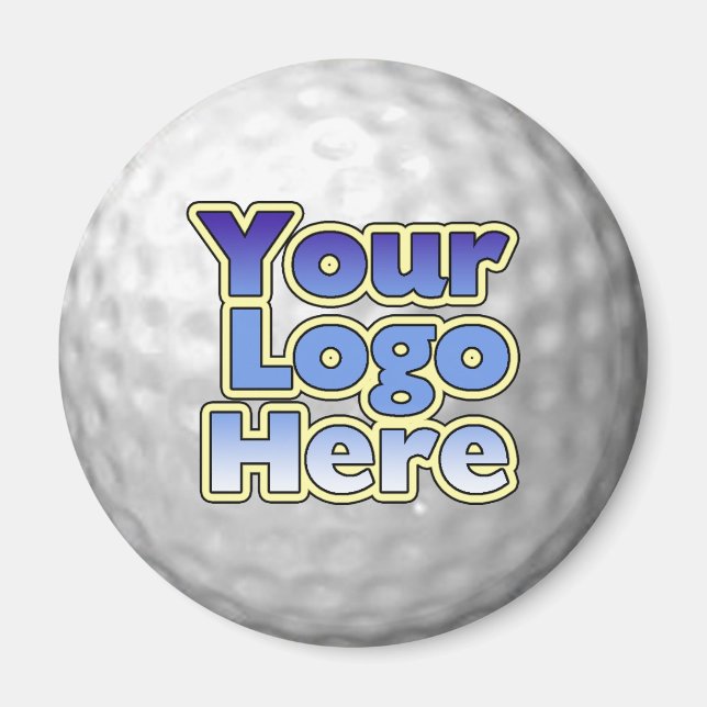 Logo Golf Ball Magnet (Devant)