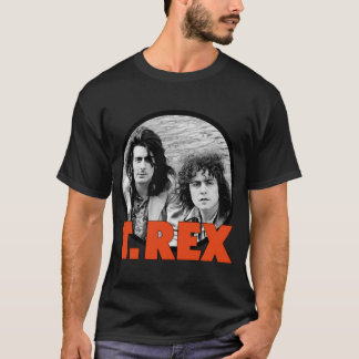Logo Grafik Schwarzes Shirt Funny T.Rex Classic Kl