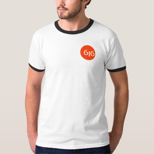 Logo Grand Rapids 616 T-Shirt (Vorderseite)