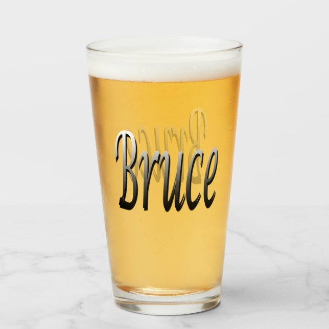 Logo "Graue Bruce", Glas (Vorne (Gefüllt))