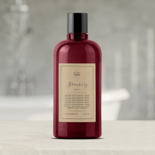 Logo-graue Grenzbestandteile hinzufügen Liste Kraf Weinetikett