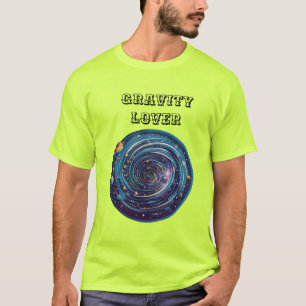 Logo "Gravity-Themed Cosmic Whirlpool" T-Shirt