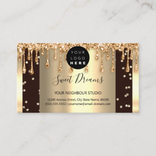 Logo Haar Makeul Nails Tropfen WELLNESS-CENTER QR  Visitenkarte