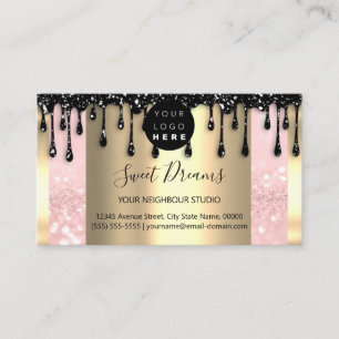 Logo Haare Makeup Nails Tropfen WELLNESS-CENTER QR Visitenkarte