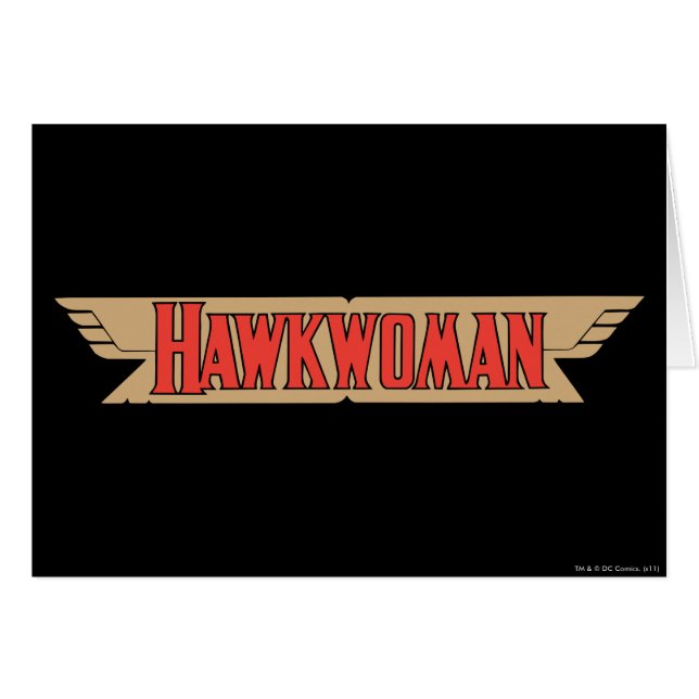 Logo Hawkwoman (Devant horizontal)