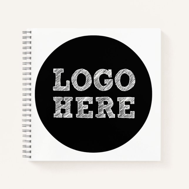 Logo hier notizbuch (Vorderseite)