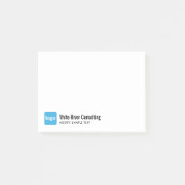 Logo hinzufügen post-it klebezettel