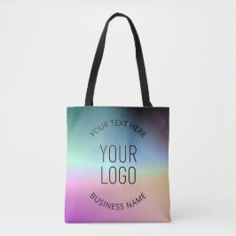Logo hochladen | Farbenfrohe Farbveränderungen Tasche