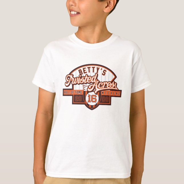 Logo HOF16 T-shirt Kids Ringer (Devant)