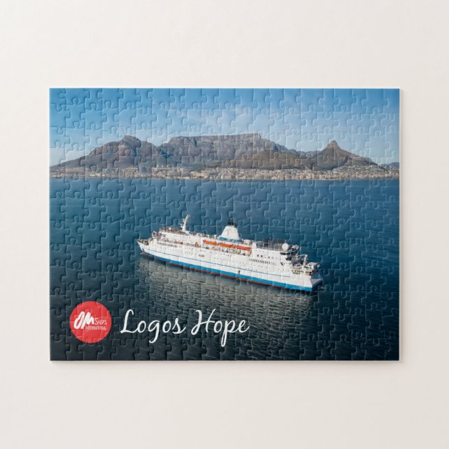 Logo-Hoffnung in Cape Town-Puzzlespiel (Horizontal)