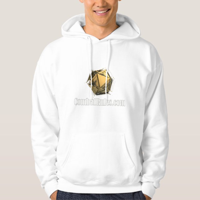 Logo-Hoodie für das Explodieren der D20-Kampfregel Hoodie (Vorderseite)
