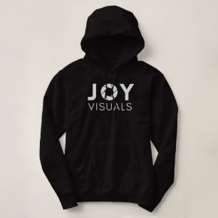 Logo-Hoodie für Joy Visuals - Schwarz/Unisex Hoodie