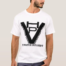 Logo HPV sur T-shirt blanc !