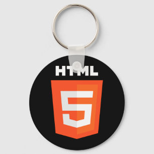 Logo HTML 5 Schlüsselanhänger