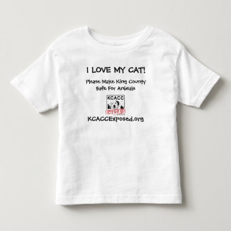 Logo, i-LIEBE MEIN CAT! , KCACCExposed.org, bitte… Kleinkind T-shirt