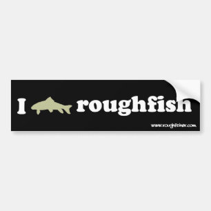 Logo I roughfish Autoaufkleber