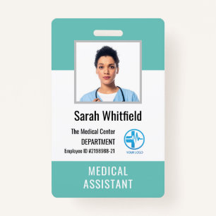 Logo-ID für personalisiertes Foto und Krankenhaus Ausweis