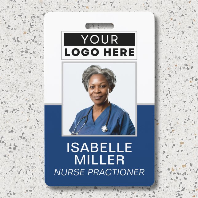 Logo-ID Navy für das Foto von benutzerdefinierten  Ausweis (Von Creator hochgeladen)