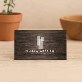 Logo II für moderne architektonische Blöcke auf du Visitenkarte