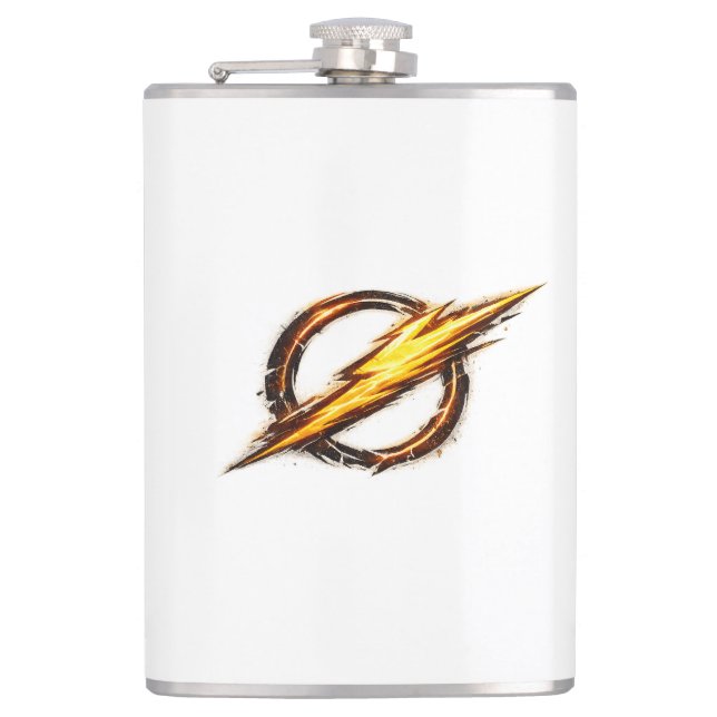 Logo inspiriert von Flash Flachmann (Vorderseite)