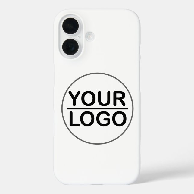 Logo iPhone 16 Hülle (Rückseite)