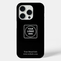Logo-iPhone-Fall | Schwarzes Minimalistisches Gesc