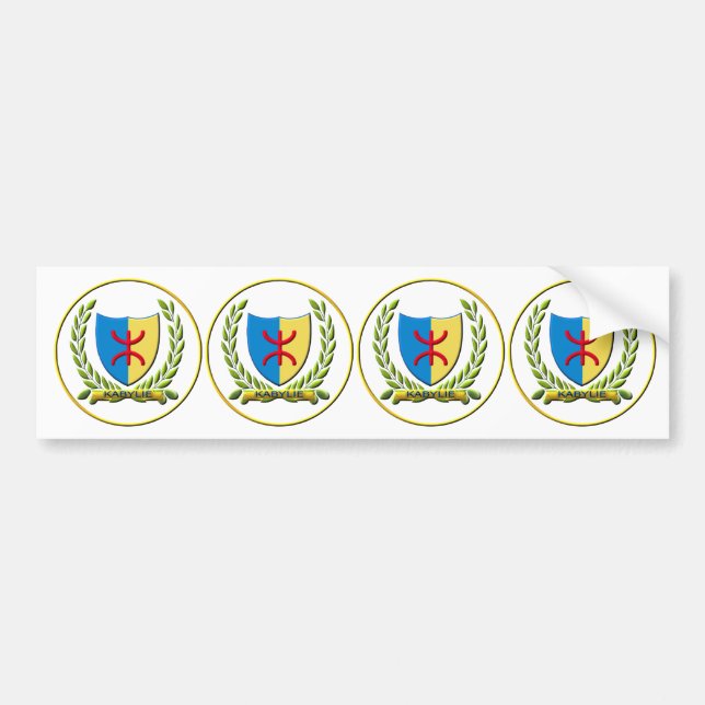 Logo kabylie autoaufkleber (Vorne)