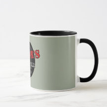 Logo-Kaffeetasse Majors-Offiziersmesse