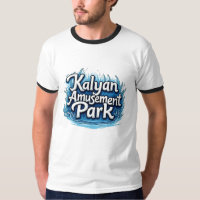 Logo "Kalyan Amusement Park" - Vibrant Wave Ringer