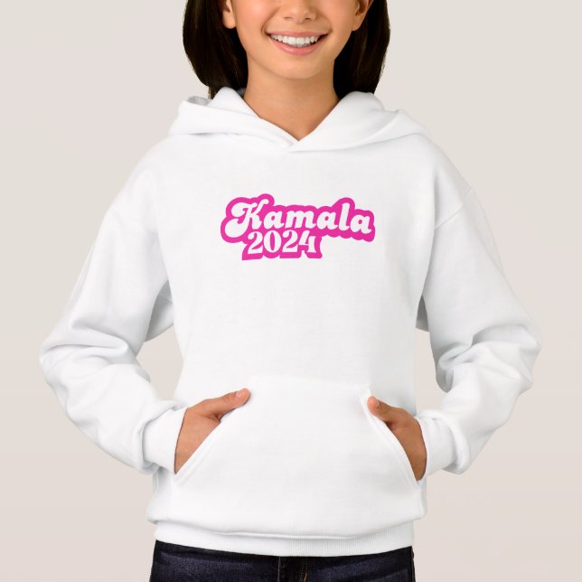 Logo Kamala Harris girly Pink 2024 (Devant)