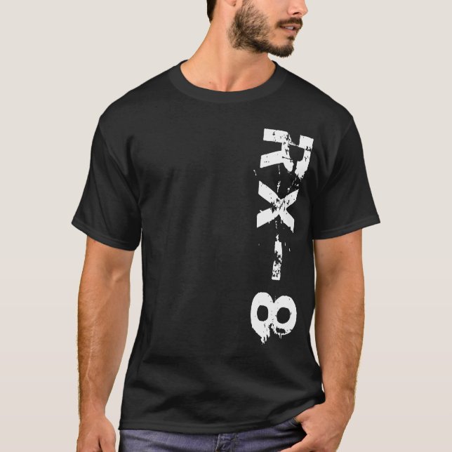 Logo-Kleid Mazdas RX-8 Vert T-Shirt (Vorderseite)