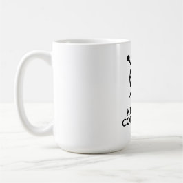 Logo Knitting Collective Wollknäuel Kaffeetasse