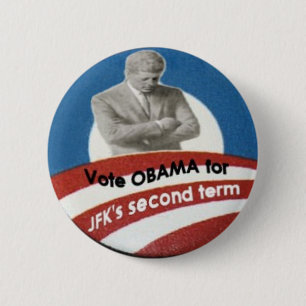 Logo-Knopf Obama/JFK Button