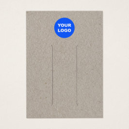 Logo-Kraft-Leder-Sitzklammer-Anzeige hinzufügen