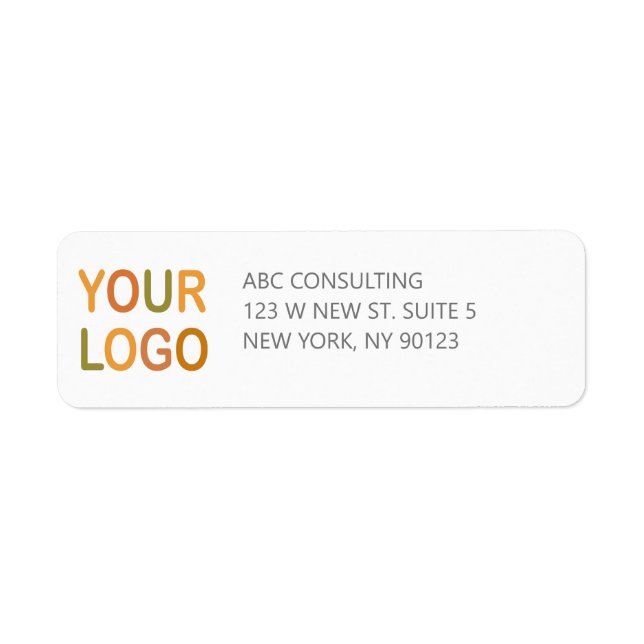 LOGO-Label für kundenspezifisches Branding (Vorne)