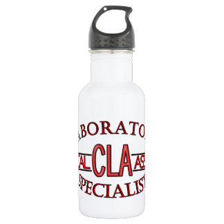 LOGO LABRADOR CLA KLINISCHER LABORHILFE TRINKFLASCHE