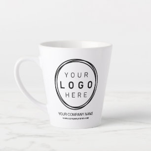 Logo-Latte für Unternehmen Milchtasse