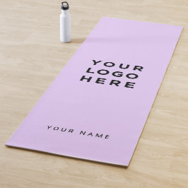 Logo-Lavendel Firmenwerbung Yogamatte