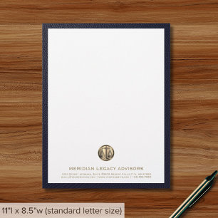 Logo "Legal Justice Scale" Briefbogen