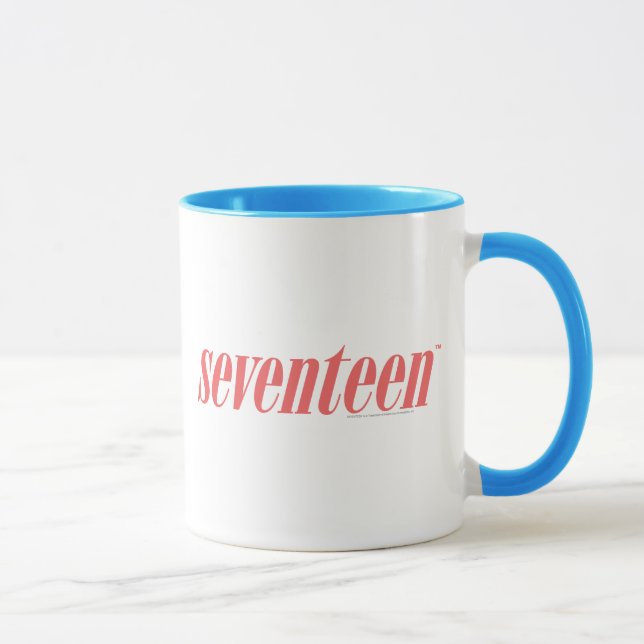Logo-LtPink siebzehn Tasse (Rechts)