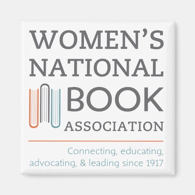 Logo-Magnet der Nationalbuchvereinigung der Frauen Magnet (Vorne)
