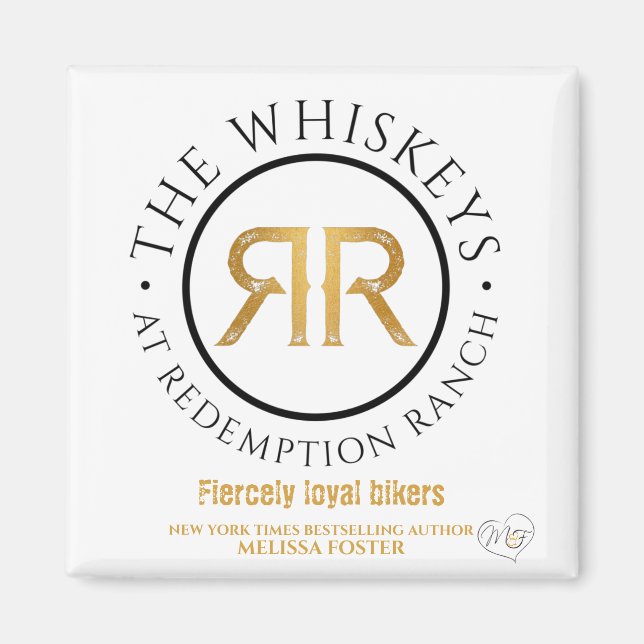 Logo-Magnet für die Einlösung von Whiskeys Magnet (Vorne)