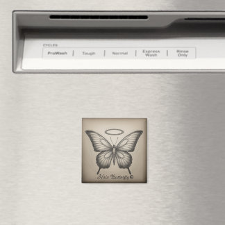 Logo-Magnet für Halo Butterfly Magnet