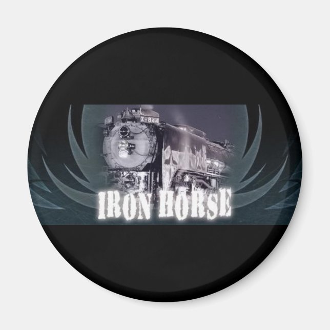 Logo-Magnet für Iron Horse Magnet (Vorne)