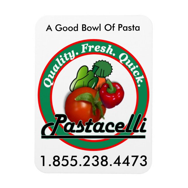 Logo-Magnet Pastacelli Magnet (Vertikal)