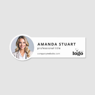 Logo magnétique Photo Badges d'entreprise