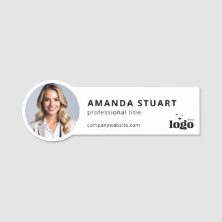 Logo magnétique Photo Badges d'entreprise