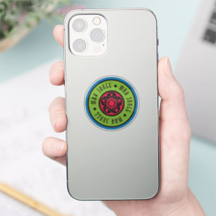 Logo Mah Jongg 1 Sticker en vinyle